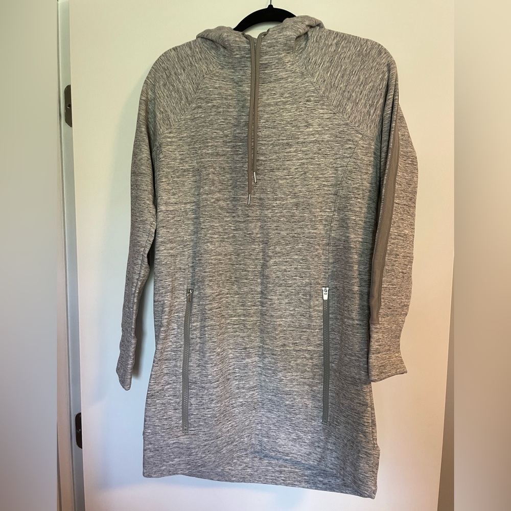 Athleta Pullover Dress with Hood